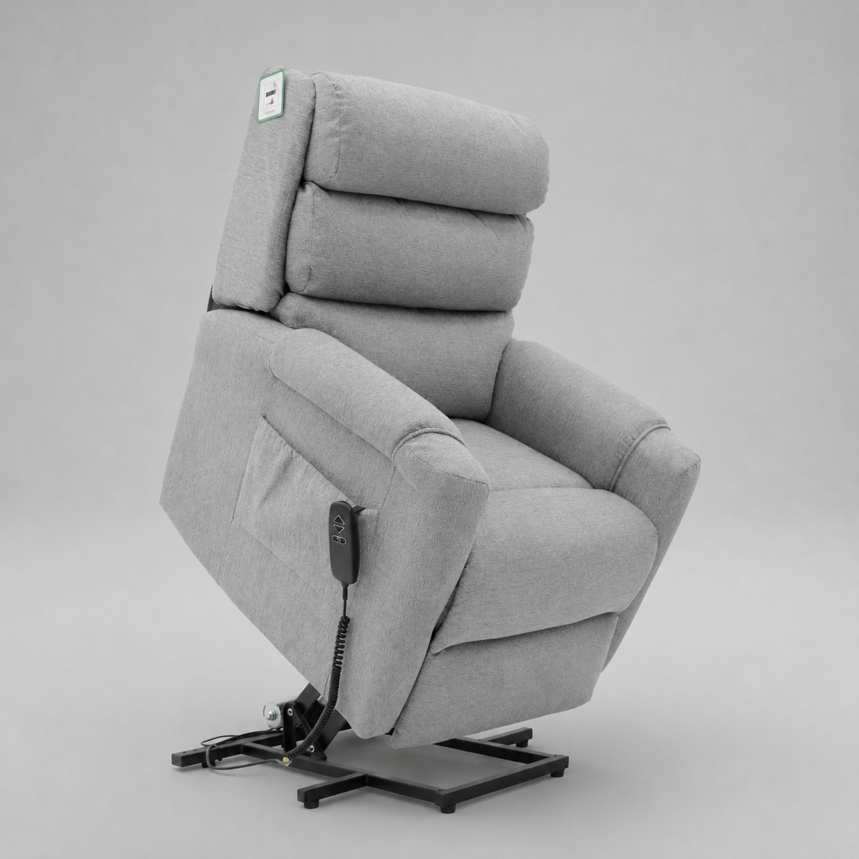 Burton, Riser Recliner, Grey