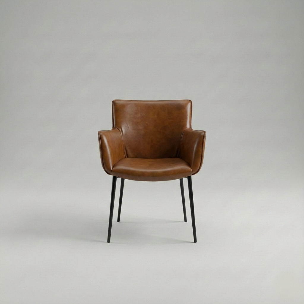 Rustic 02, Dining Chair, Brown
