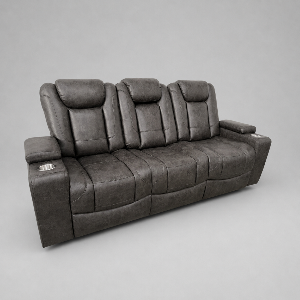 Jupiter, 3 Seater Sofa, Grey