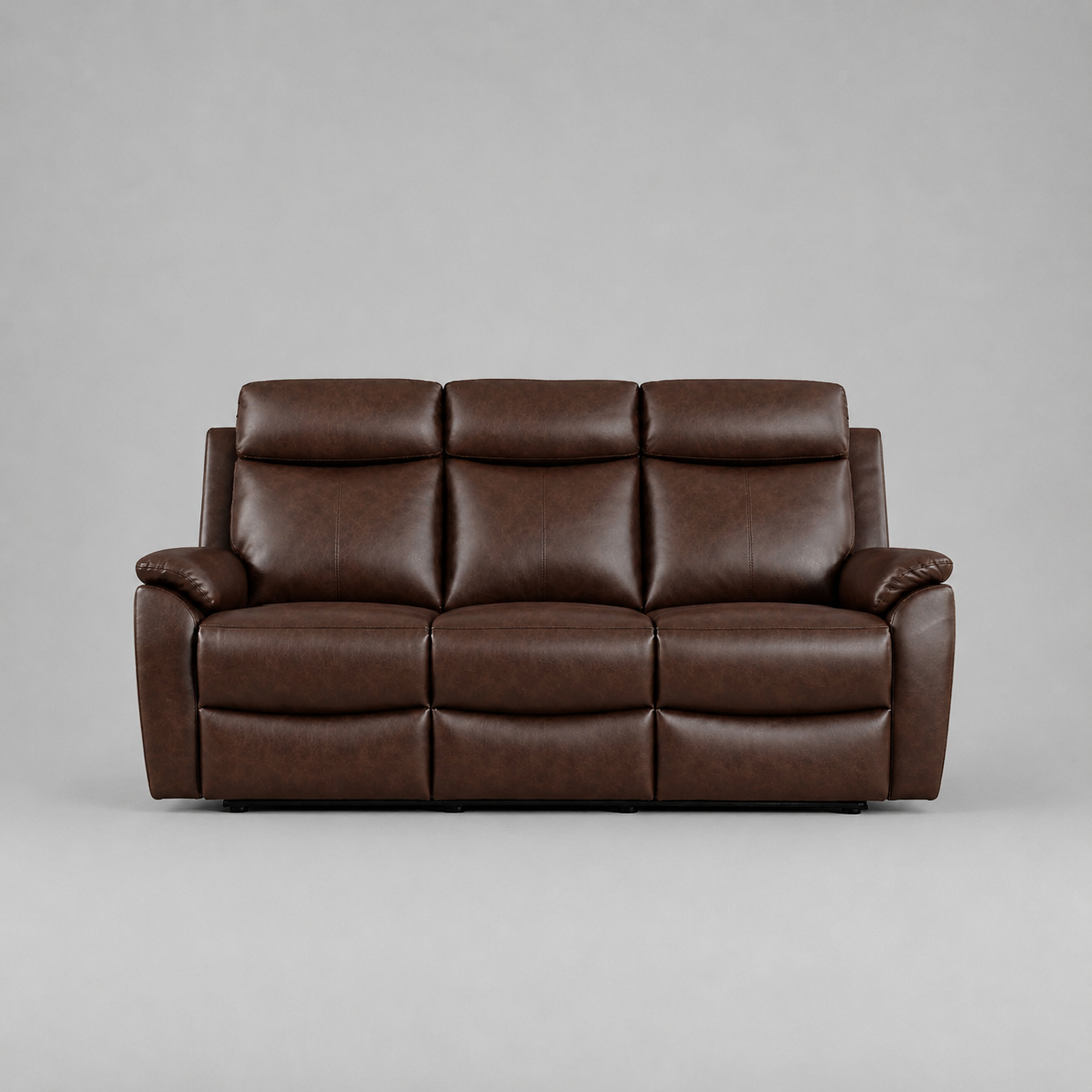 Fonte, 3 Seater Sofa, Brown