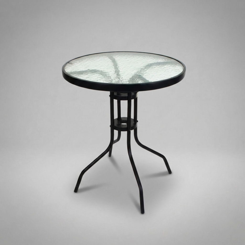 Glass Balcony Table
