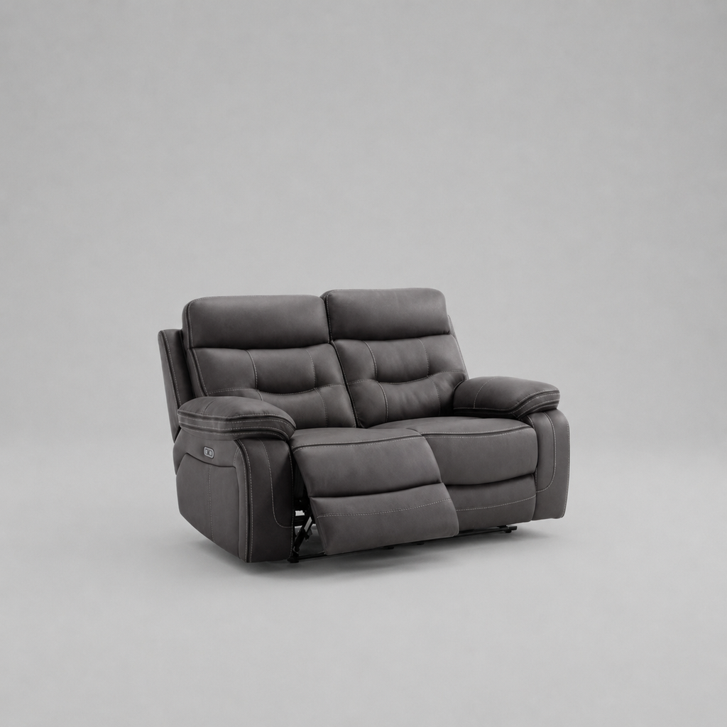 Renzo, 2 Seater, Grey