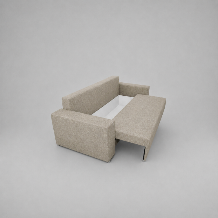 Rita Sofabeds, 3 Seater, Beige