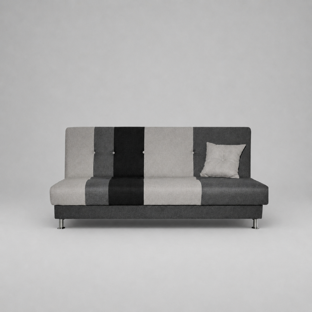 Avesta Click Clack Sofabed, 3 Seater, Grey