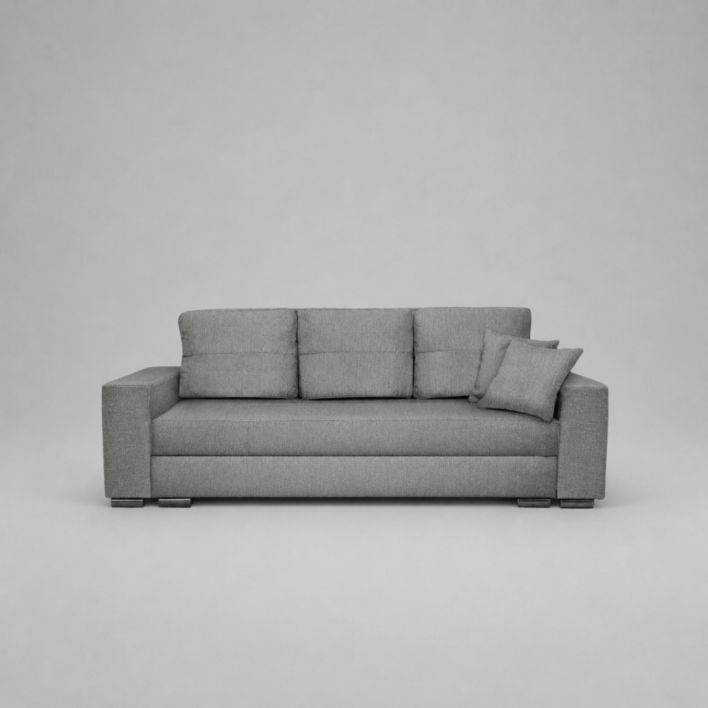 Rita Sofabeds, 3 Seater, Grey