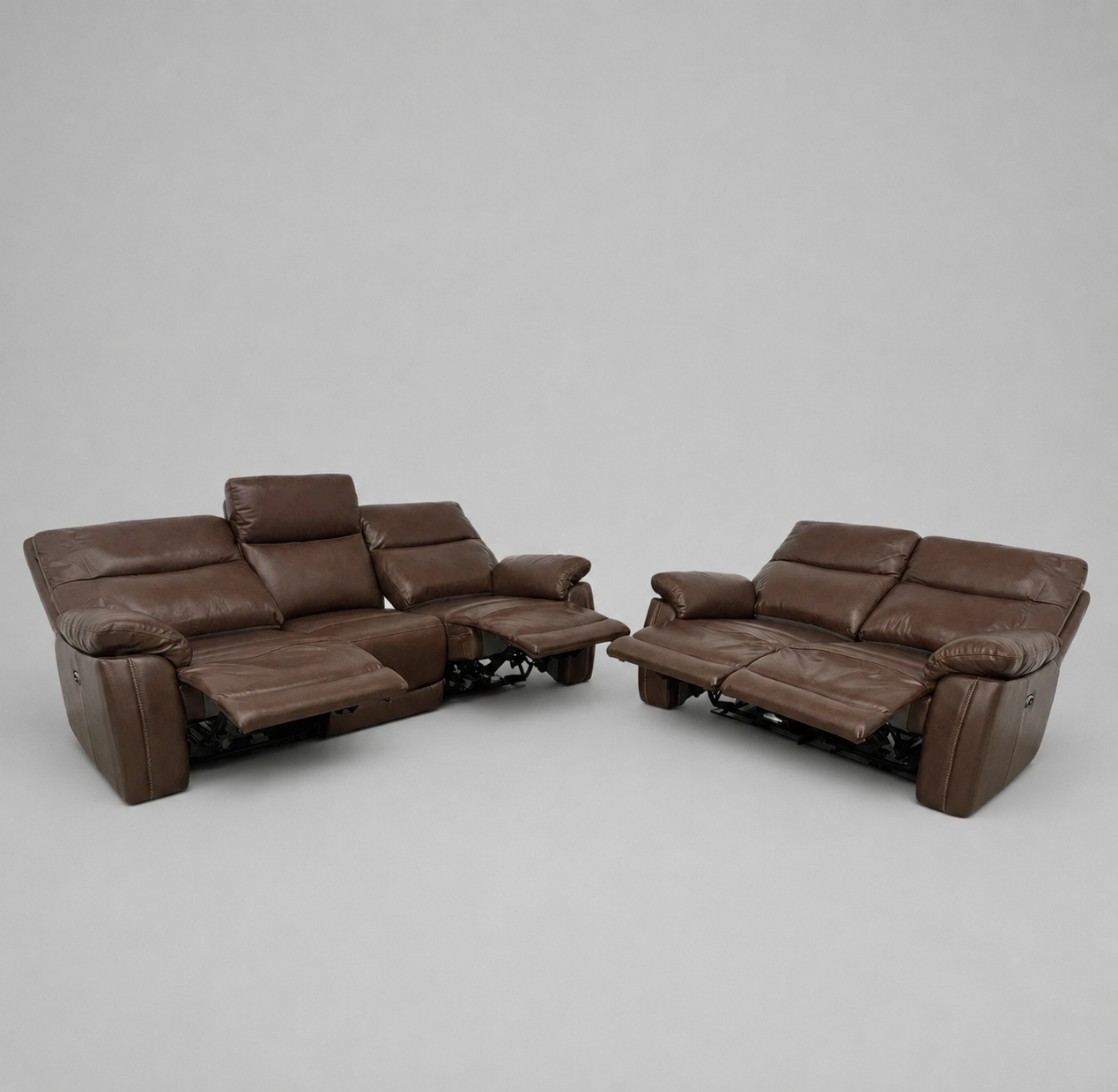 Martino, 3+2 Seater Sofa, Brown