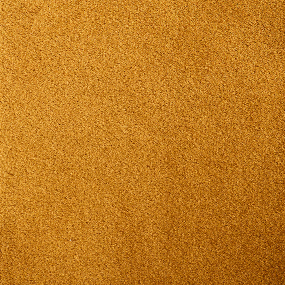 Pickford U-Shape Sofa, Plush Soft Velvet, Mustard
