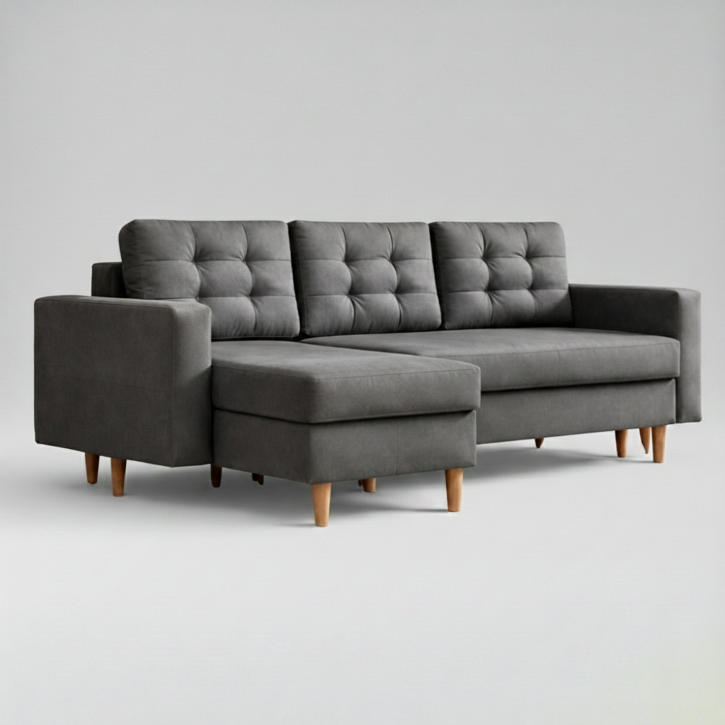 Ana Sofabeds, Corner, Grey