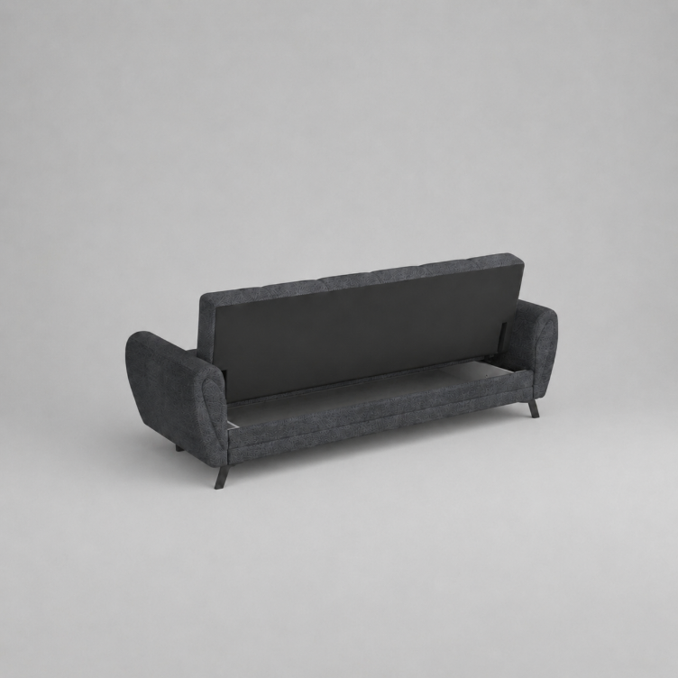 Kaya 3 Seater Sofabed - Dark Grey