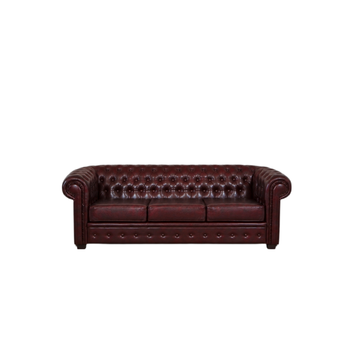 Antique brown Chesterfield 2 Seater Sofa