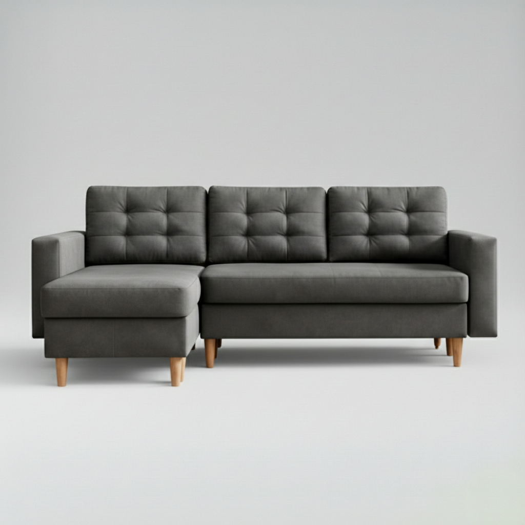 Ana Sofabeds, Corner, Grey