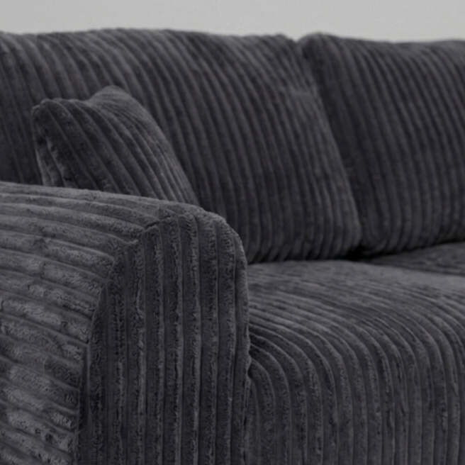 Vinci, 3 seater, Dark Grey