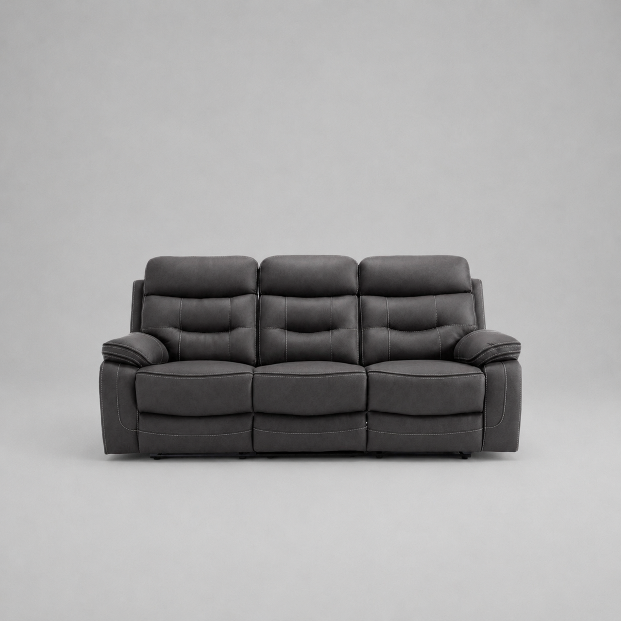 Renzo, 3 Seater, Grey