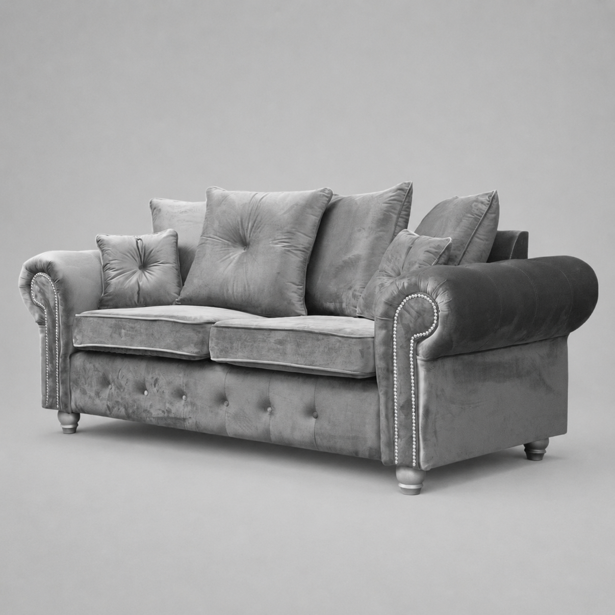 Olimpia Grey 3 seater