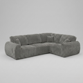 Vinci, L Corner, Grey