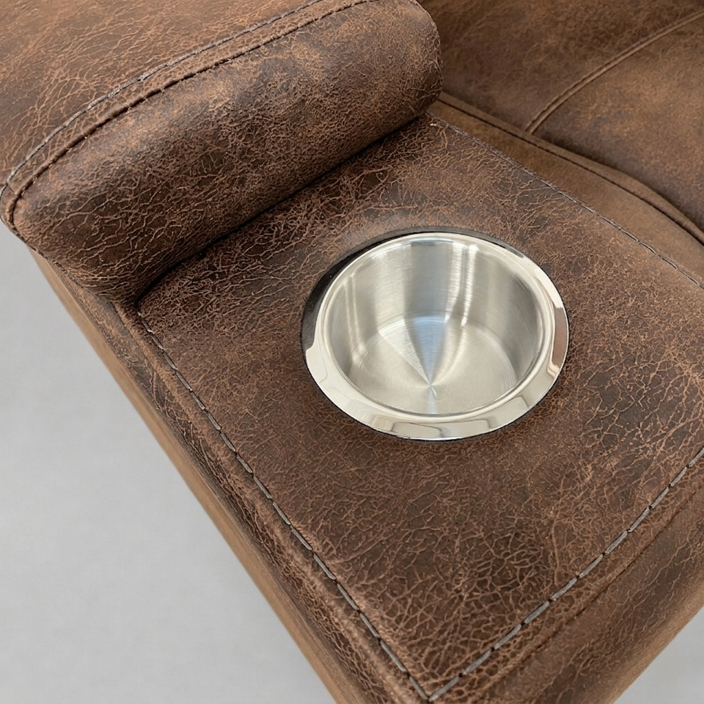 Jupiter, 1 Seater Sofa, Brown
