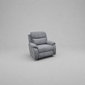 Toro (Manual), 1 Seater Sofa, Grey
