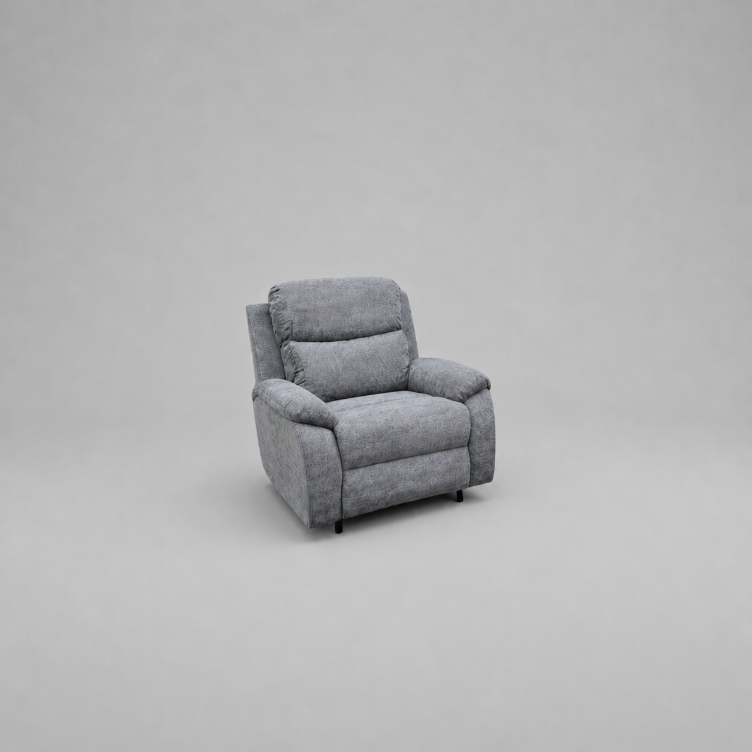 Toro (Manual), 1 Seater Sofa, Grey