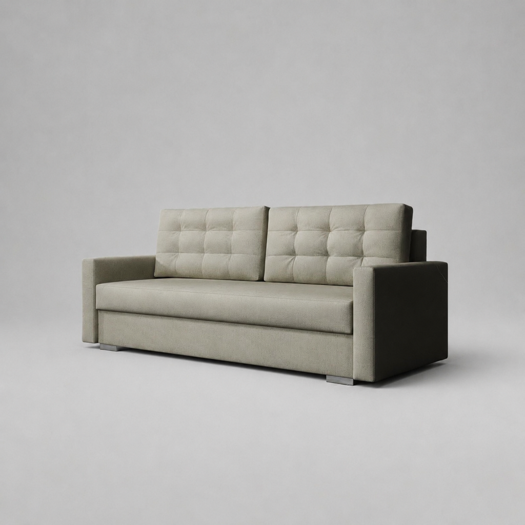 Stella Sofabeds, 3 Seater, Beige