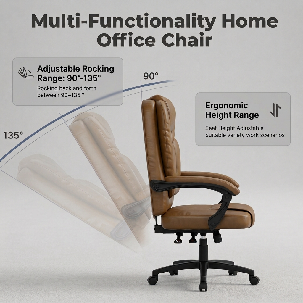 PU Leather Office Chair
