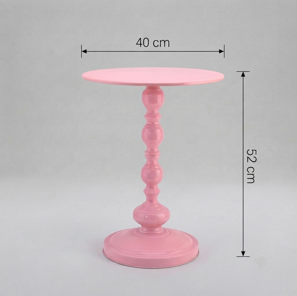 Pink End Table