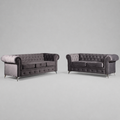Roma Chesterfield, 3 + 2 Seater Combo, Anthracite