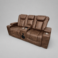 Jupiter, 2 Seater Sofa, Brown