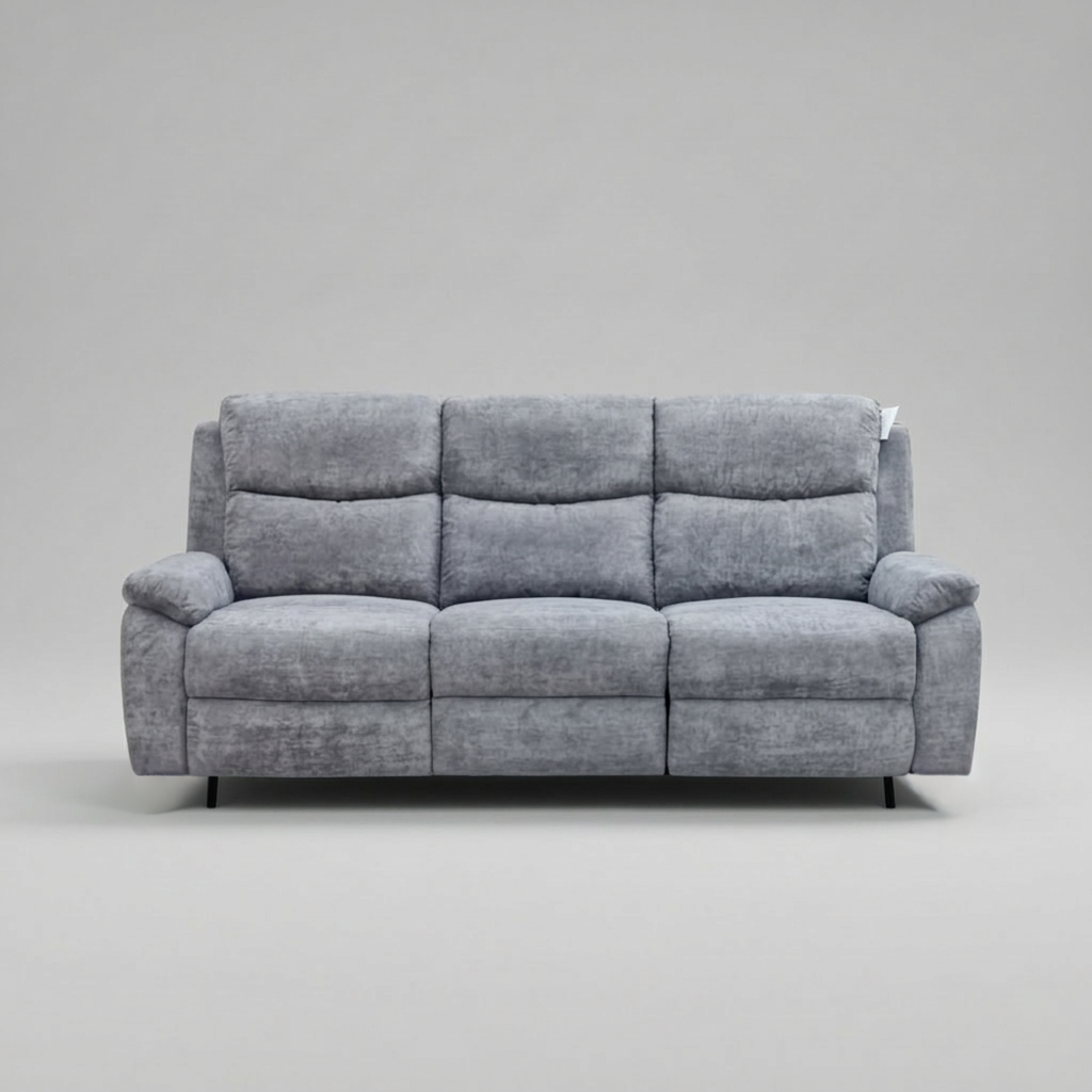 Toro (Power), 3 Seater Sofa, Grey
