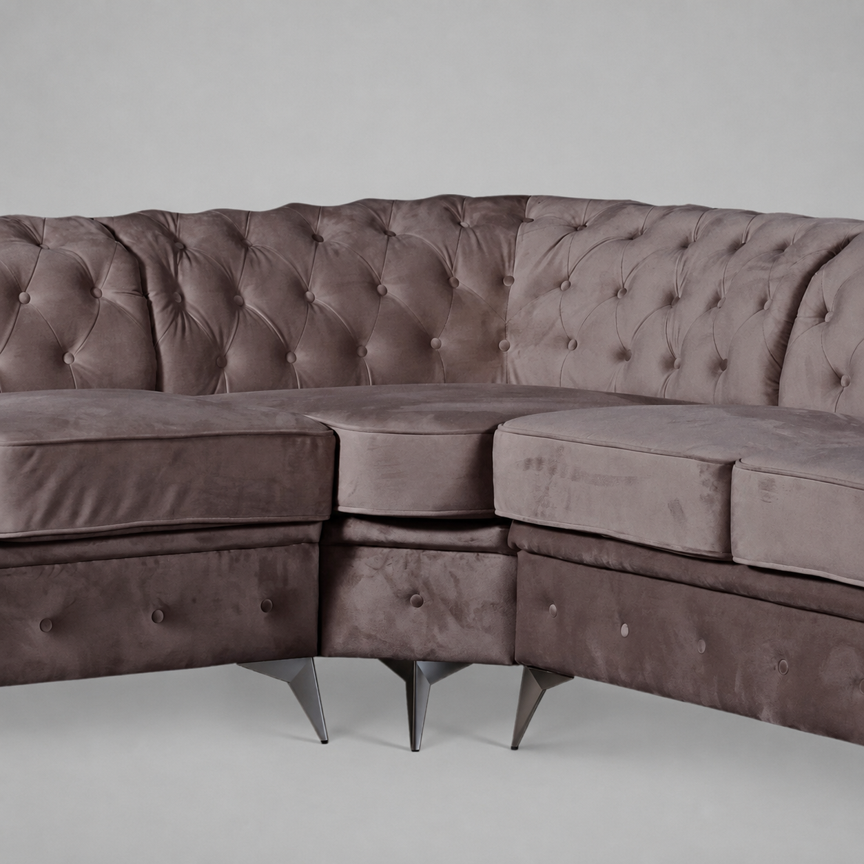 Roma Chesterfield, Corner, Taupe