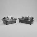 Olivia, 3+2 Seater - Grey