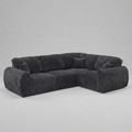 Vinci, L Corner, Dark Grey