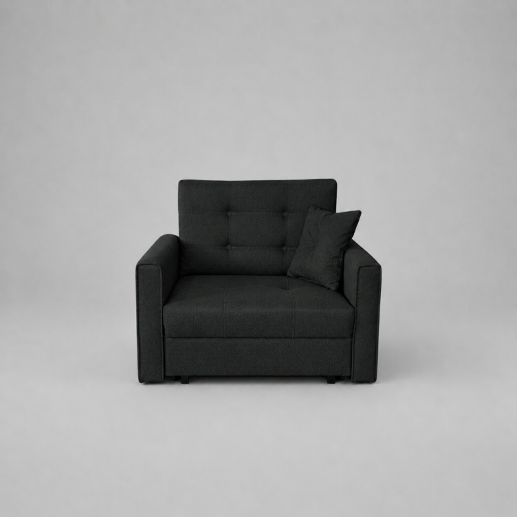Viva Sofabeds, 1 Seater, Dark Grey