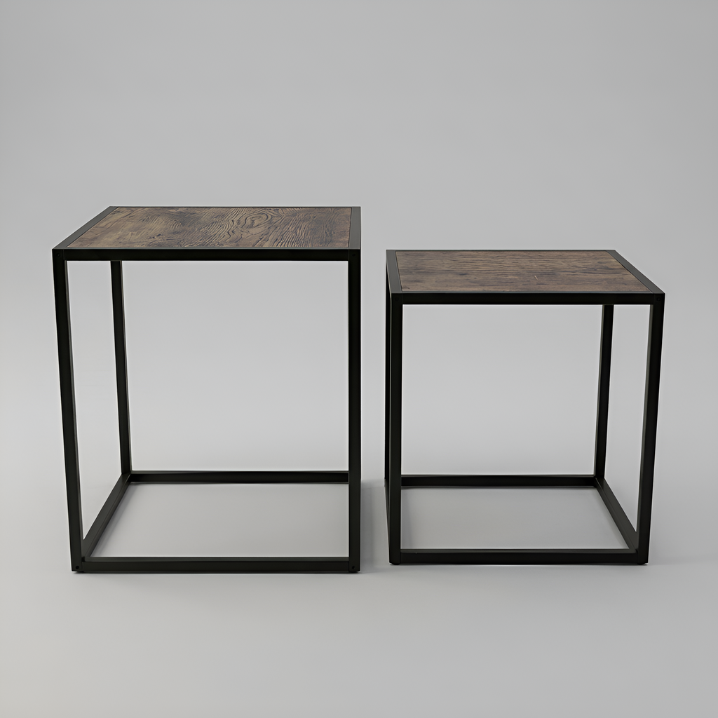 Nested Coffee Tables - Brown