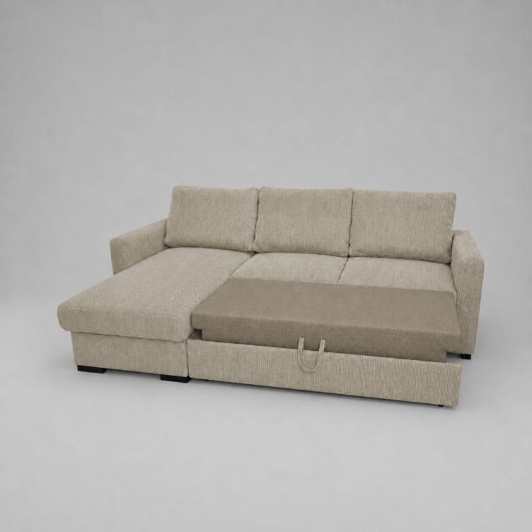 Tokio Sofabeds, Corner, Beige