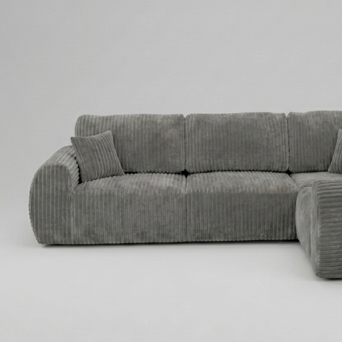 Vinci, L Corner, Grey