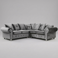 Olimpia Grey corner sofa
