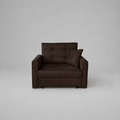 Viva Sofabeds, 1 Seater, Brown