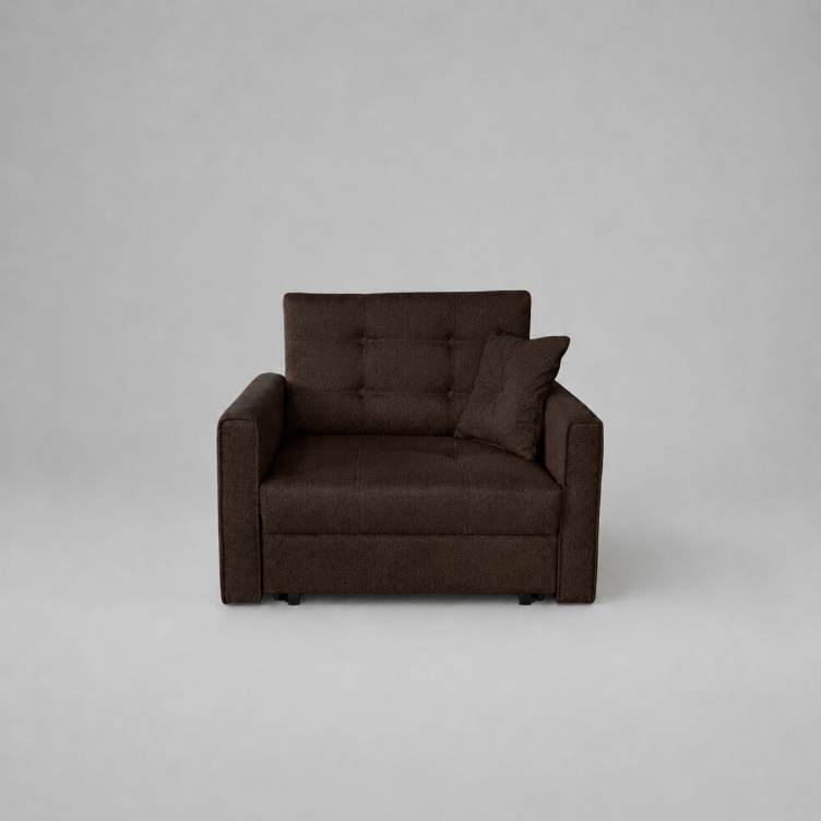 Viva Sofabeds, 1 Seater, Brown