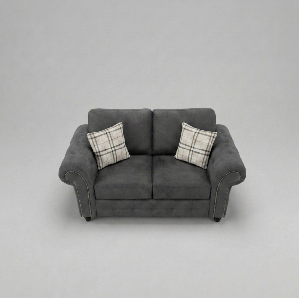 Oakland, 2 seater, Faux Leather, Black