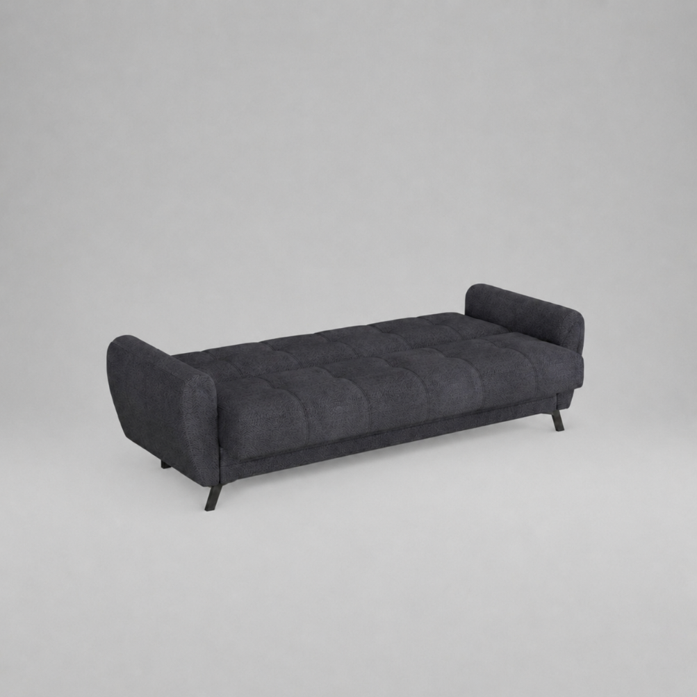 Kaya 3 Seater Sofabed - Dark Grey