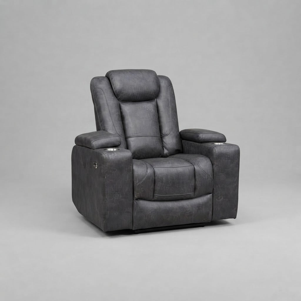 Jupiter, 1 Seater Sofa, Grey