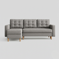 Ana Sofabeds, Corner, Light Grey