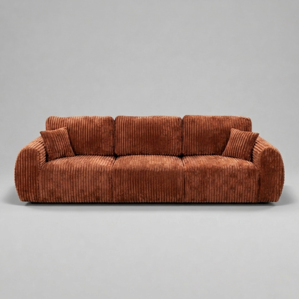 Vinci, 3 seater, Caramel