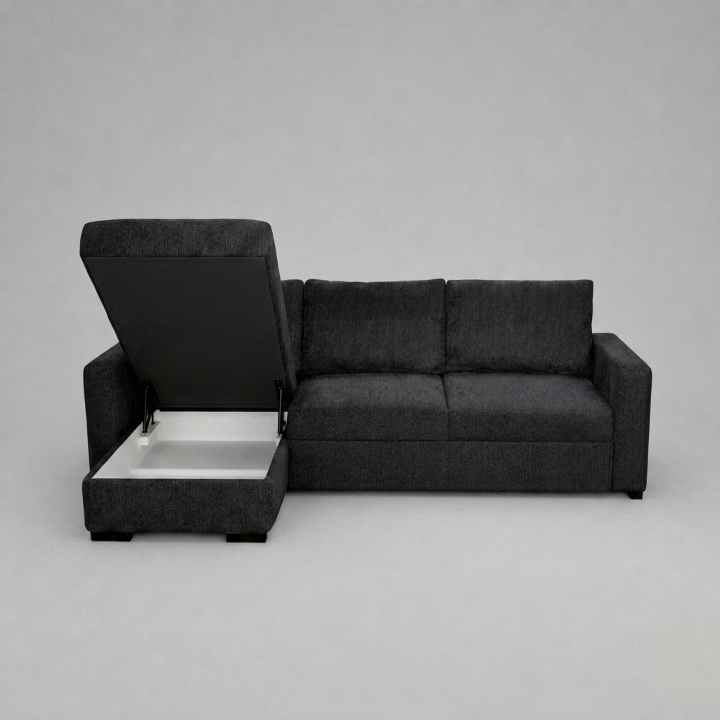Tokio Sofabeds, Corner, Dark Grey