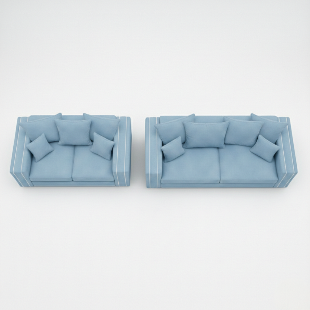 Bentley, 3+2, Dusty Slate Blue