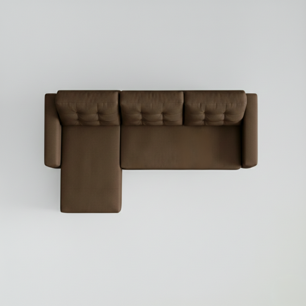 Ana Sofabeds, Corner, Dark Brown