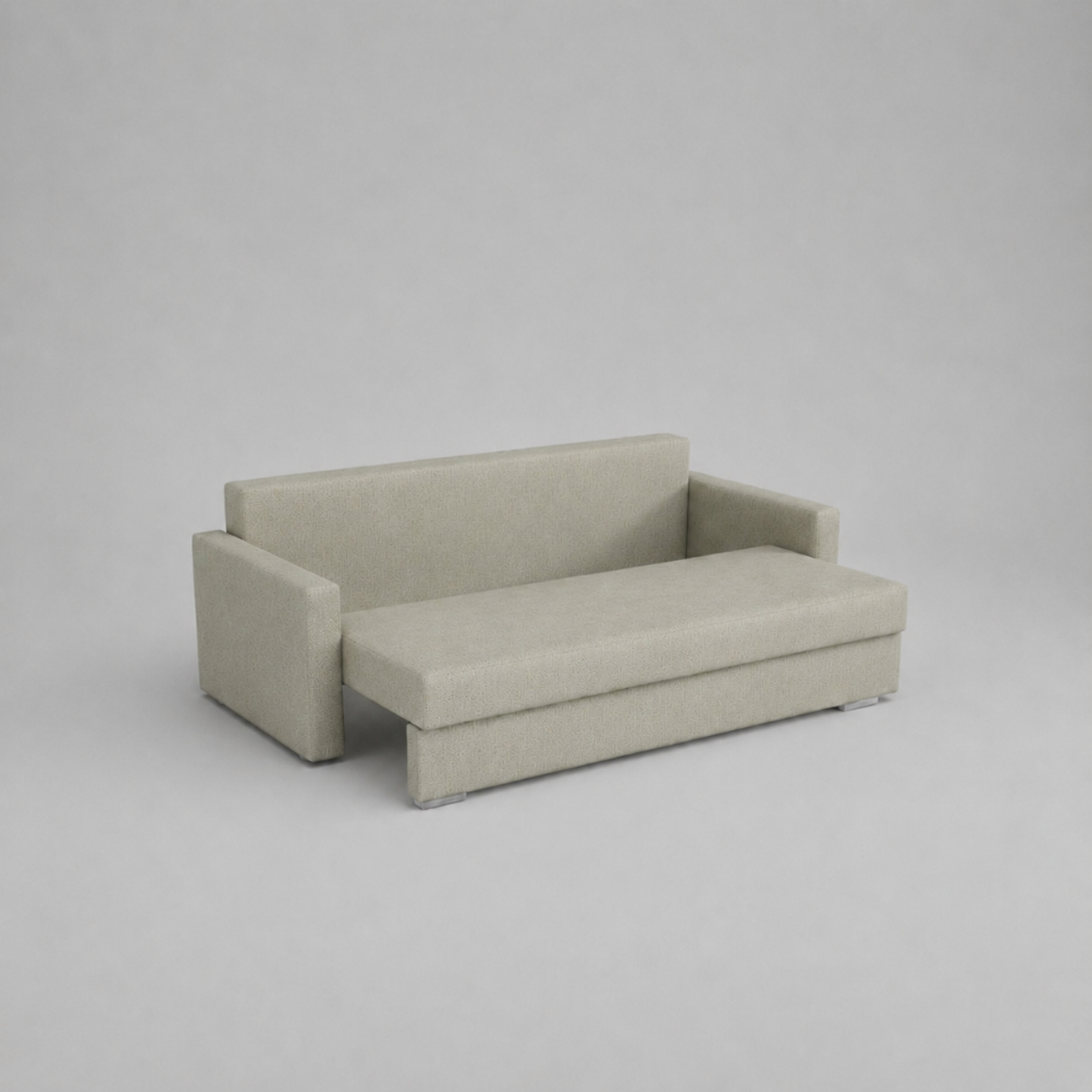 Stella Sofabeds, 3 Seater, Beige