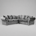 Olimpia Grey 5 Seater corner sofa