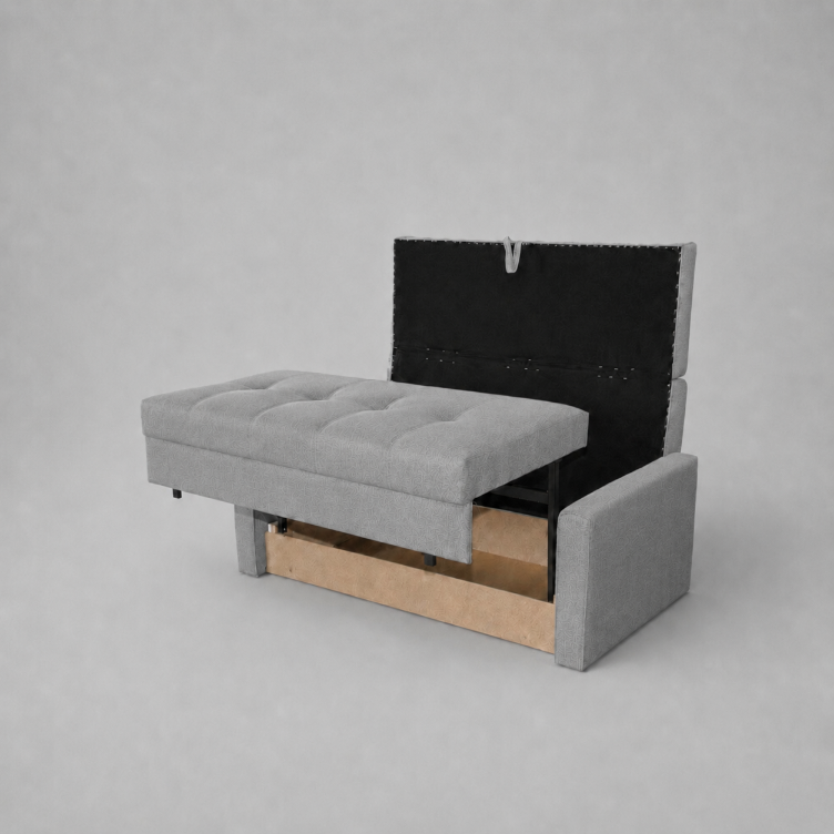 Viva Sofabeds, 3 Seater, Grey