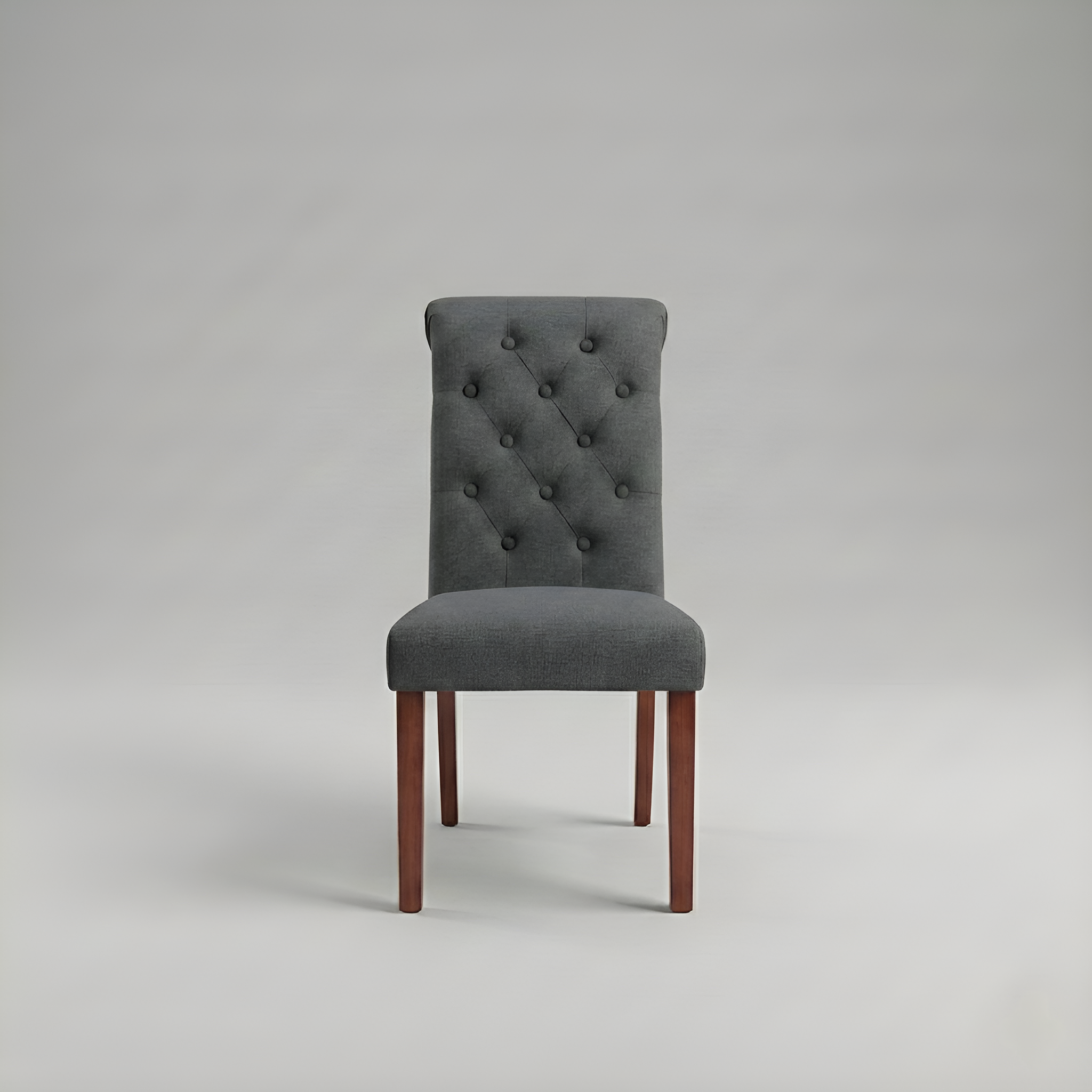 Dappa Wooden, Dining Chair, Dark Grey